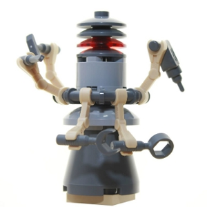 LEGO Minifigure -- Medical Droid-Star Wars / Star Wars Episode 3 -- SW0144 -- Creative Brick Builders